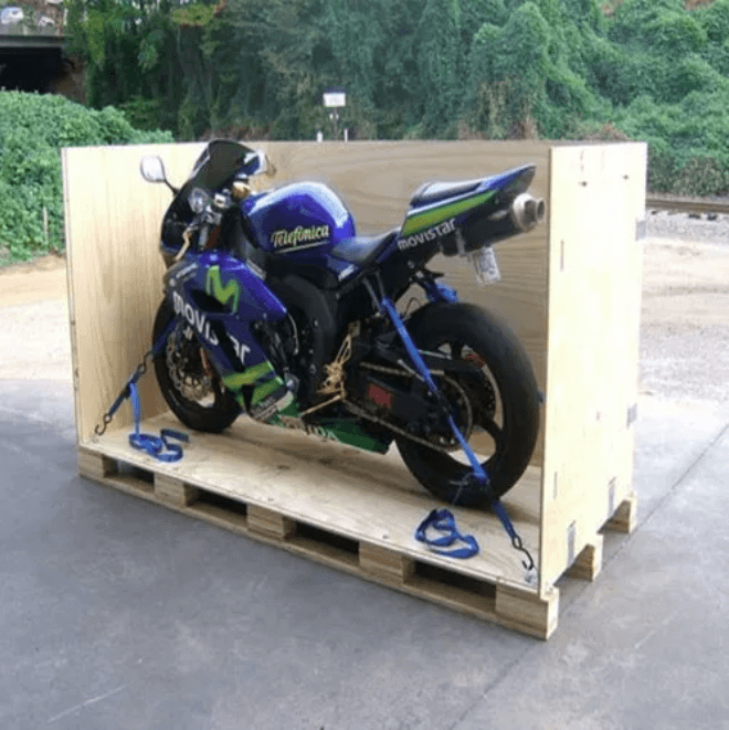 Bike On A Crate
