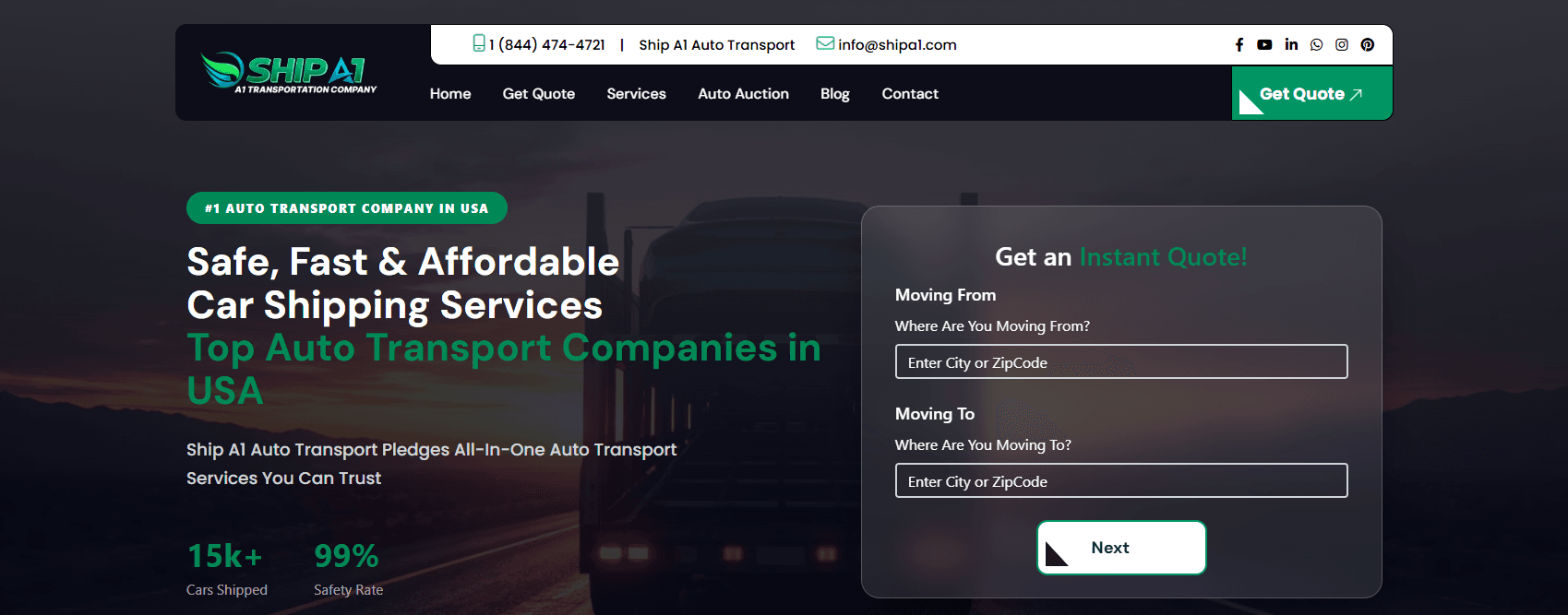 Ship A1 Auto Transport