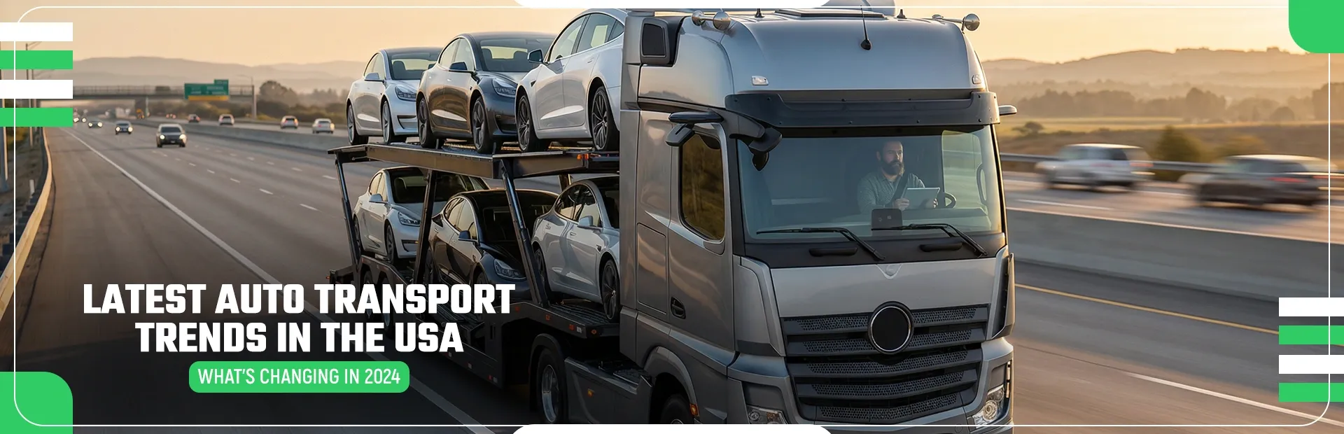 Latest Auto Transport Trends in the USA: What's Changing in 2024