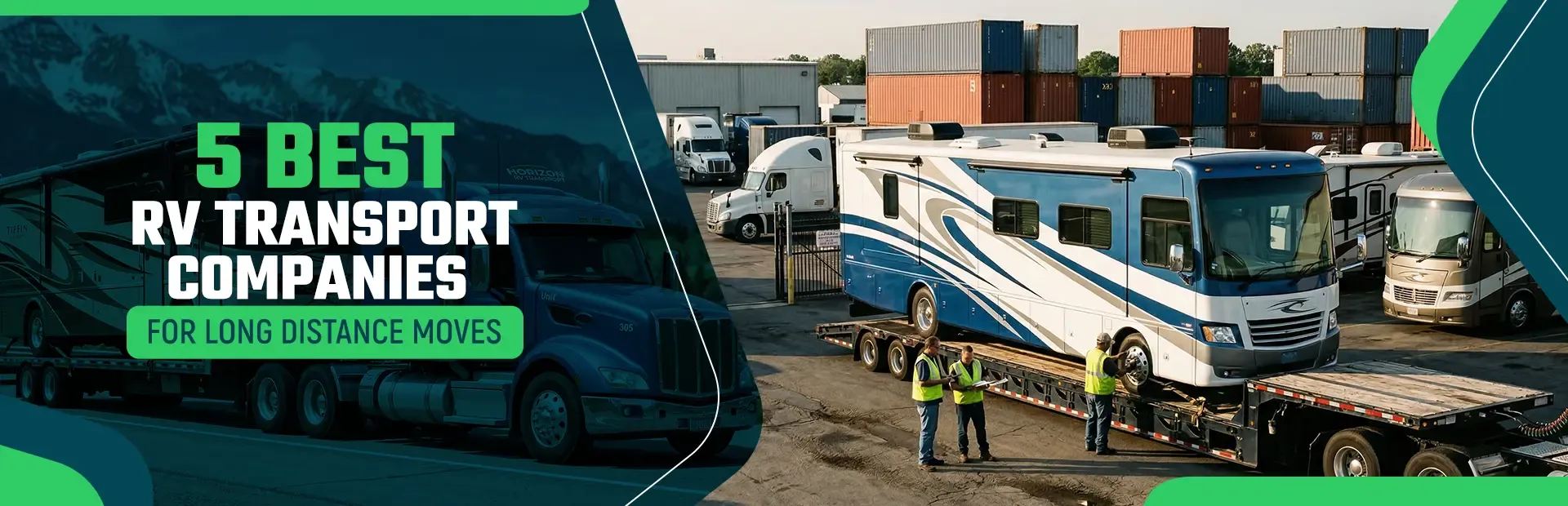 5 Best RV Transport Companies for Long Distance Moves
