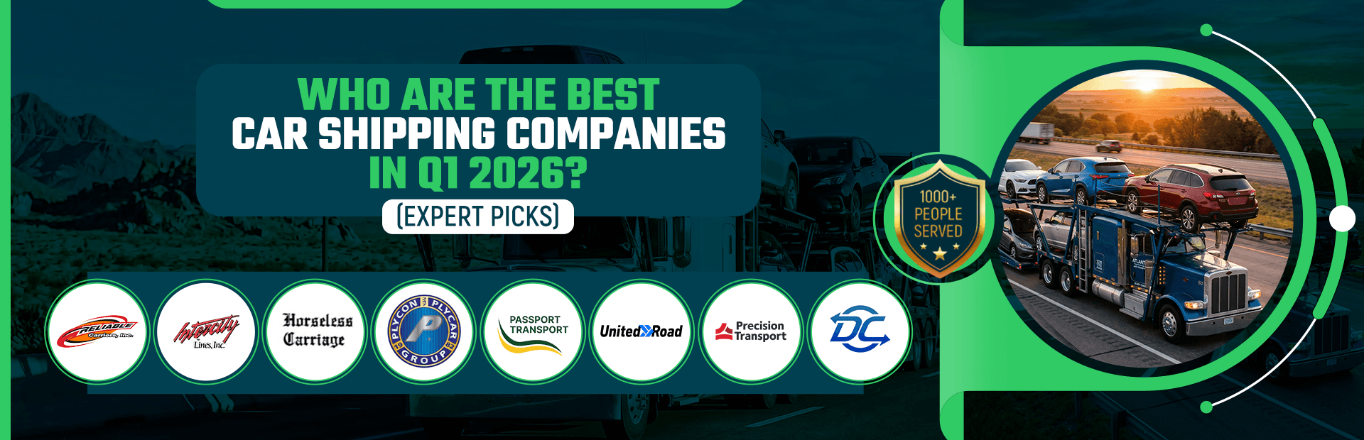 Who Are the Best Car Shipping Companies in Q1 2026? (Expert Picks)