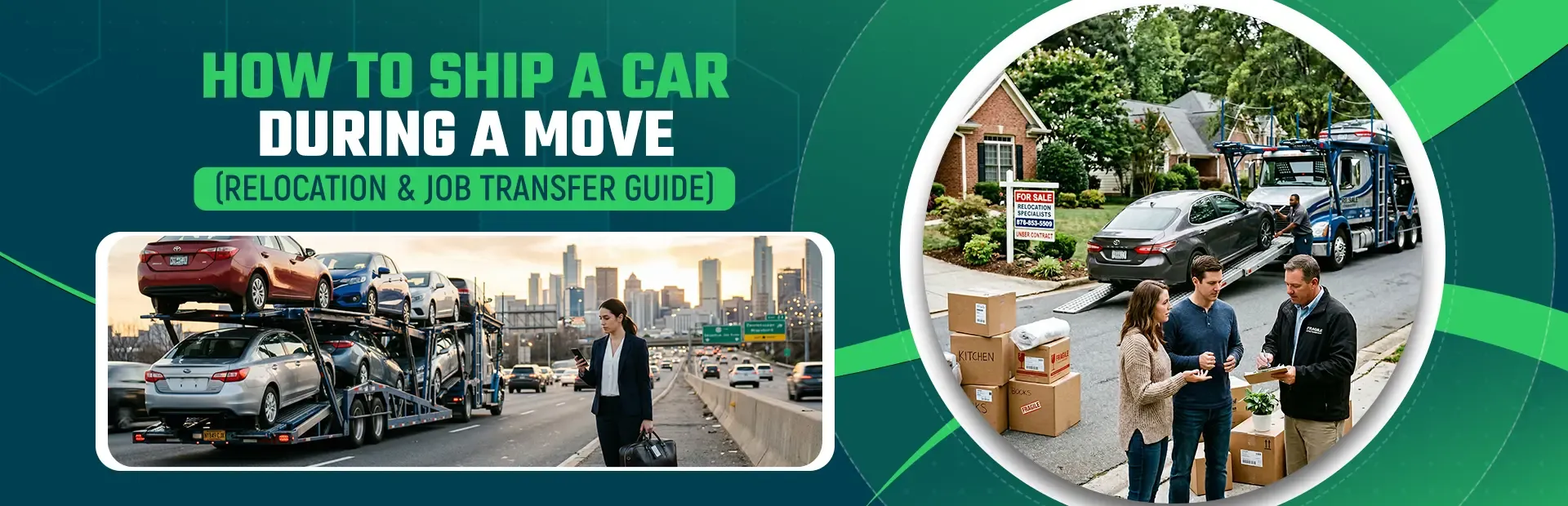 How to Ship a Car During a Move (Relocation & Job Transfer Guide)