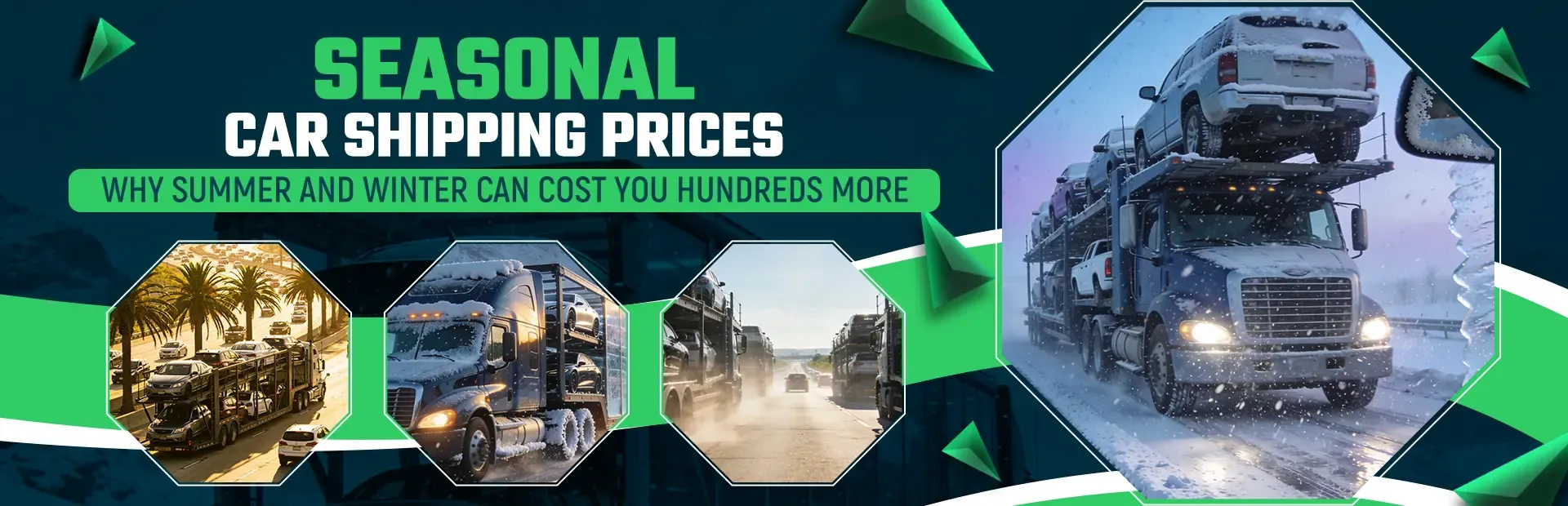 Seasonal Car Shipping Prices: Why Summer and Winter Can Cost You Hundreds More