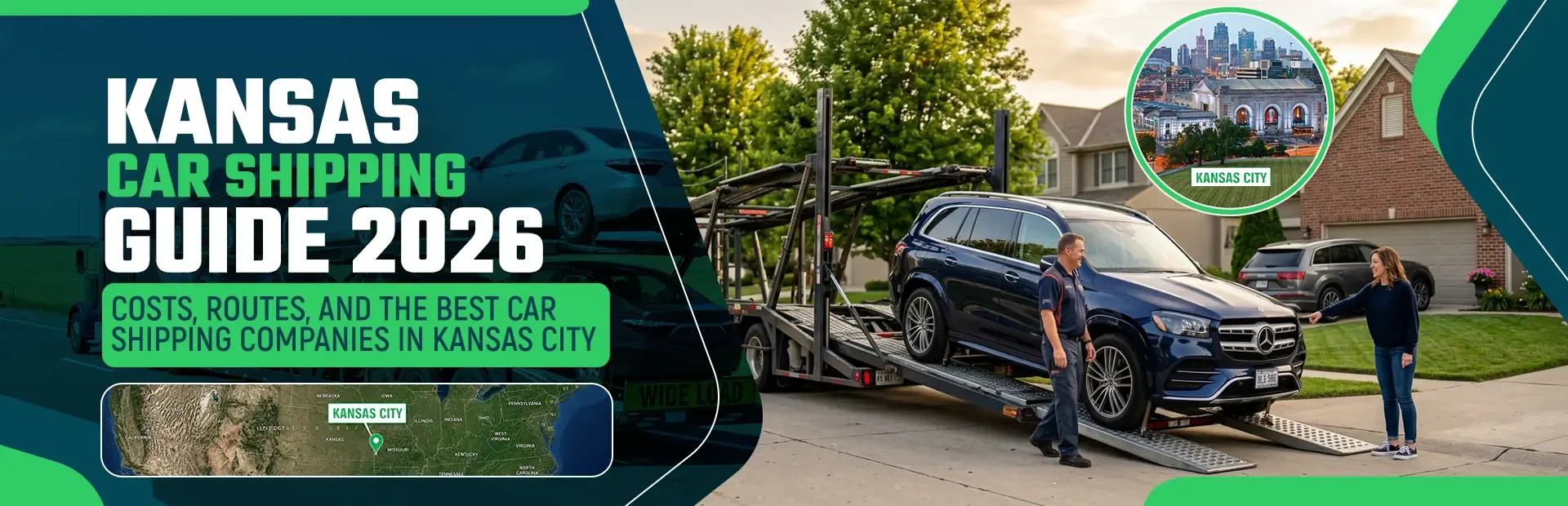 Kansas Car Shipping Guide (2026): Costs, Routes, and the Best Car Shipping Companies in Kansas City