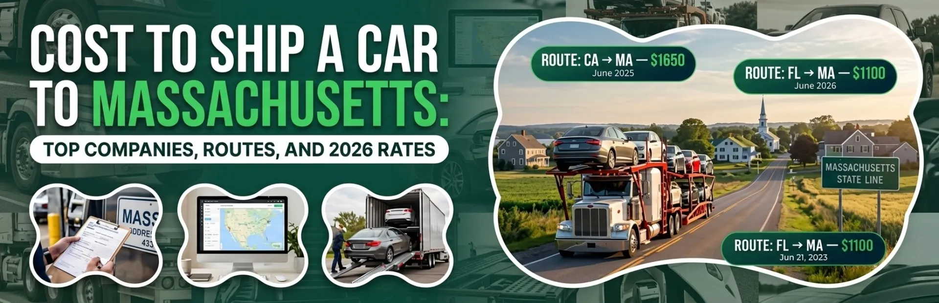 Cost To Ship A Car To Massachusetts: Top Companies, Routes, And 2026 Rates