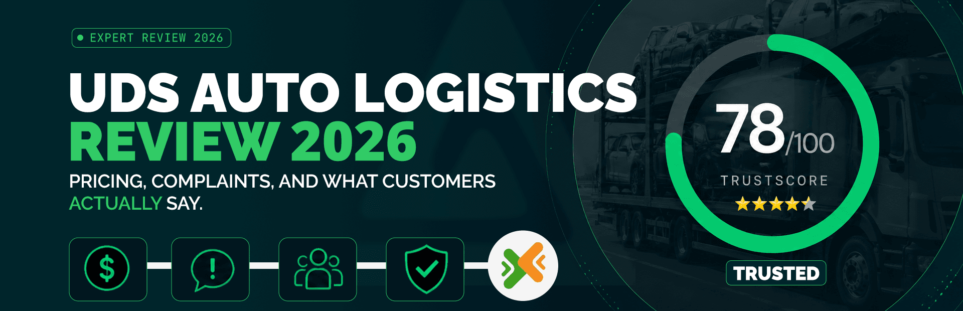 UDS Auto Logistics Review 2026: Pricing, Complaints, and What Customers Actually Say