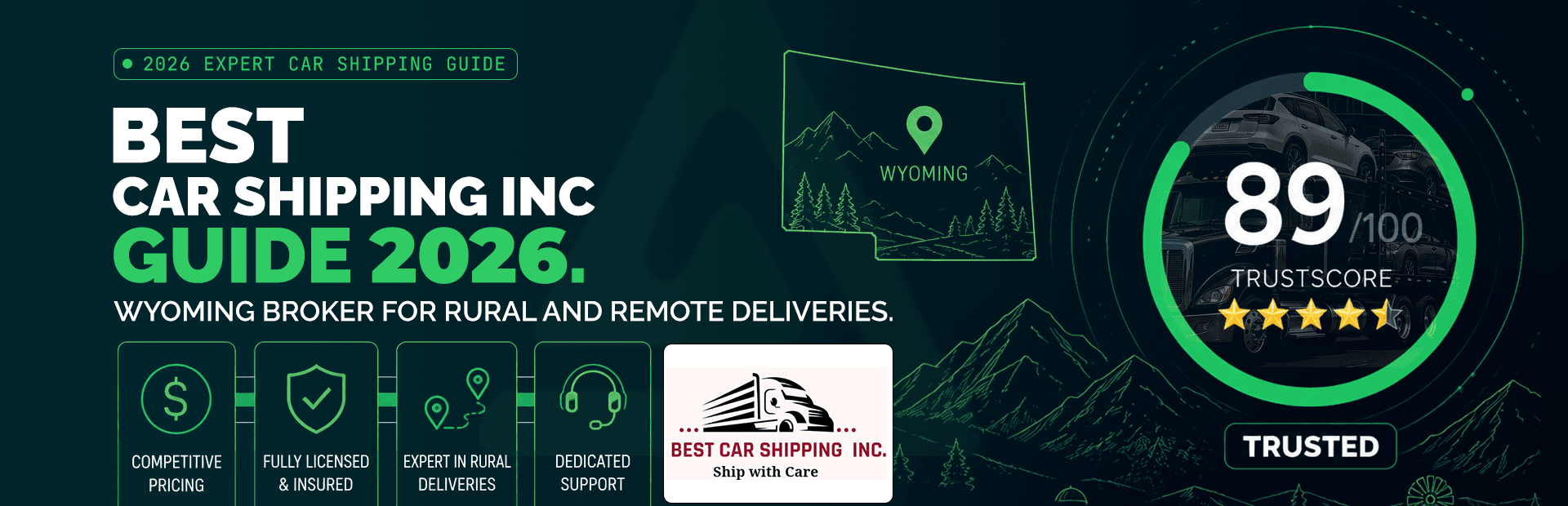 Best Car Shipping Inc Review: Is This Casper Wyoming Broker Safe for Rural and Remote Car Shipping?