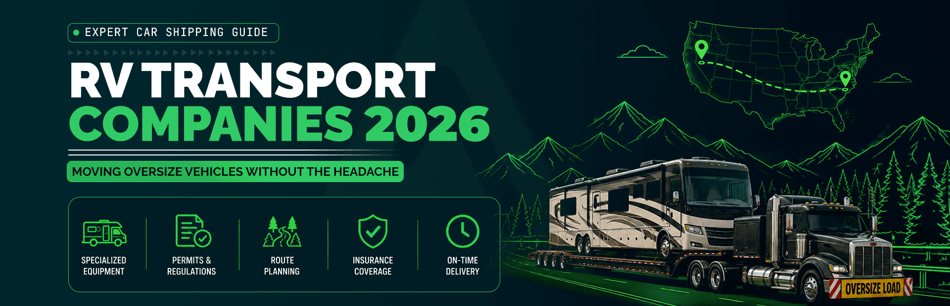 Why Hire RV Transport Companies To Move Any Rig Without Driving It Yourself