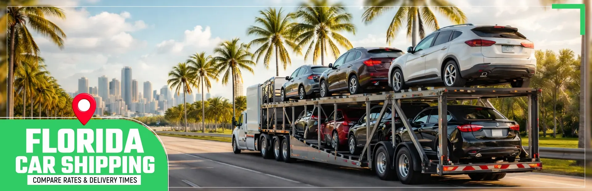 Car Shipping Florida: Compare Rates & Delivery Times