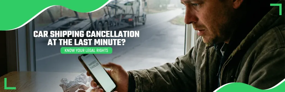 Your Rights if a Car Shipping Company Cancels Last Minute