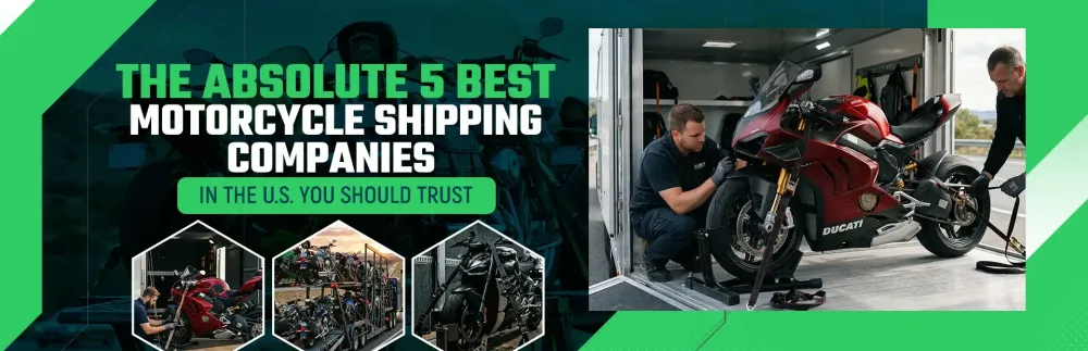Top 10 Motorcycle Shipping Companies in 2026 (With Prices and Ratings)
