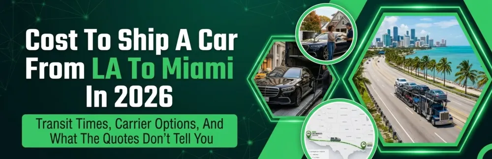 Cost To Ship A Car From LA To Miami In 2026: Transit Times, Carrier Options, And What The Quotes Don't Tell You