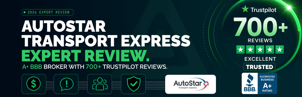 AutoStar Transport Express Reviews 2026: B+ BBB Rating, 4.6-Star Trustpilot Score, and 19 Years in Business
