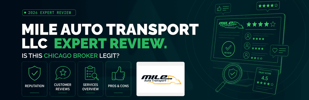 Mile Auto Transport LLC Review: Is This Chicago Broker Legit?